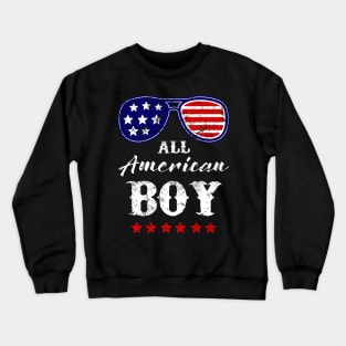 All American Boy Sunglasses Crewneck Sweatshirt